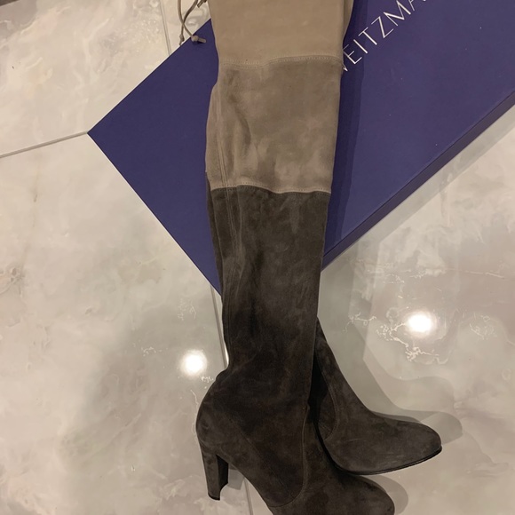 Stuart Weitzman Over the Knee Highland Boots - Picture 2 of 9